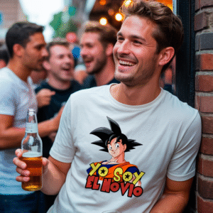 Camiseta Despedida de Soltero Goku - El Novio Dragon Ball