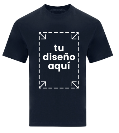 maqueta TUDISENO NUESTRA ROPA OVERSIZE MARINO FRENTE