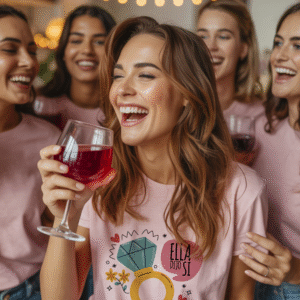 CAMISETA DESPEDIDA DE SOLTERA - ELLA DIJO SI