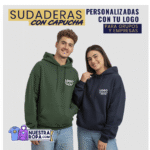 Sudaderas con capucha personalizadas | Serigrafía profesional y alta calidad 1 SUDADERAS CON CAPUCHA NUESTRAROPA