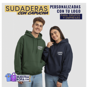 Sudaderas con capucha personalizadas | Serigrafía profesional y alta calidad